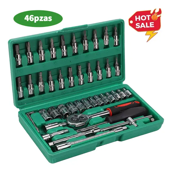 Socket Wrench Set 46pcs