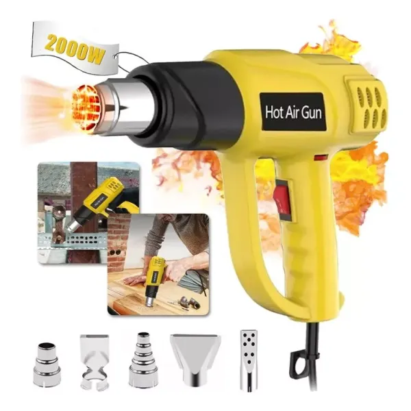 Adjustable Temperature Hot Air Heat Gun 2000w