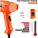 Heat Gun 1500W 572°F~ 932°F Dual Temperature Hot Air Gun-HGP68AC