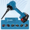 Compressed Air Duster for 18V MAKITA Battery,40000RPM Electric Air Duster, LED Light, 7 Multi-Use Accessories - Ideal for PC Keyboard, Car Electric Devices Cleaning (Battery Not Included)