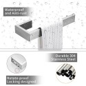 8 Piece Bathroom Accessories Set Stainless Steel