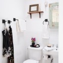 5-Pieces Matte Black Bathroom Accessories Set