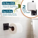 Autumn Alley 5 PC Matte Black Farmhouse Bathroom Accessories Set