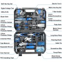 229-Piece Home Tool Set, General Household Hand Toolkit with Portable Tool Box, Home Tool Kit for All Purpose, Basic Starter Tools for Home Maintenance and DIY Projects