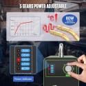 110V Plastic Repair Machine Kit - Fast Heating Plastic Hot Stapler with 600 Staples 5 Power Levels Adjustable 