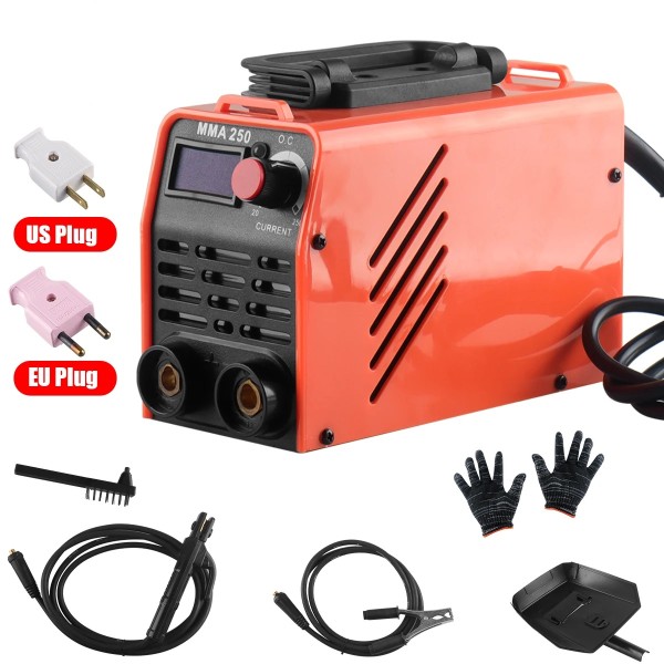 Portable Welding Machine 250A Arc Welding Machine Fully Automatic Industrial-Grade Household Small All-Copper Electric Welding